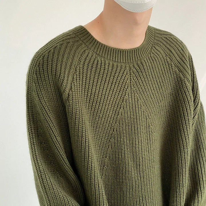 Casual Round Neck Pullover