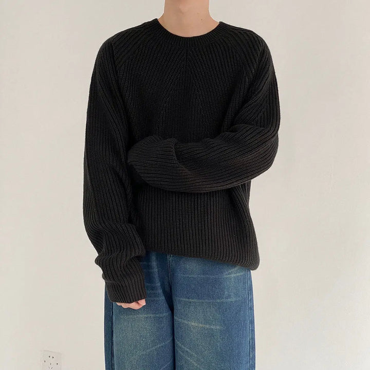 Casual Round Neck Pullover