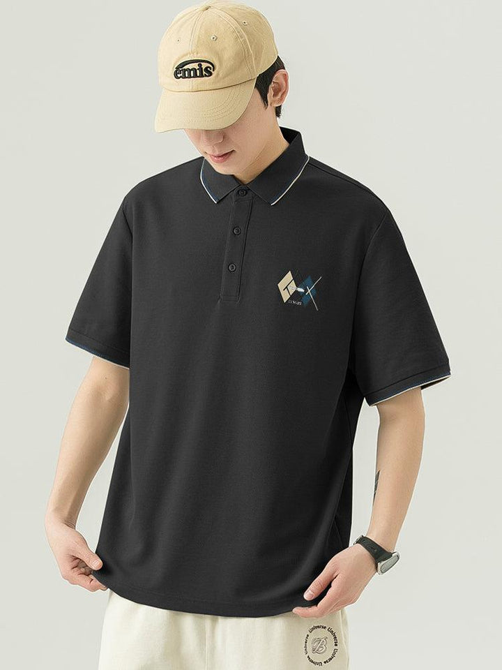 Casual Short-sleeved Polo