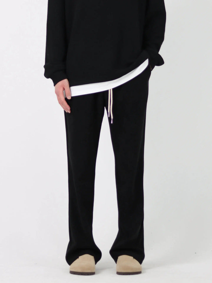 Casual Straight-Leg Drawstring Pants