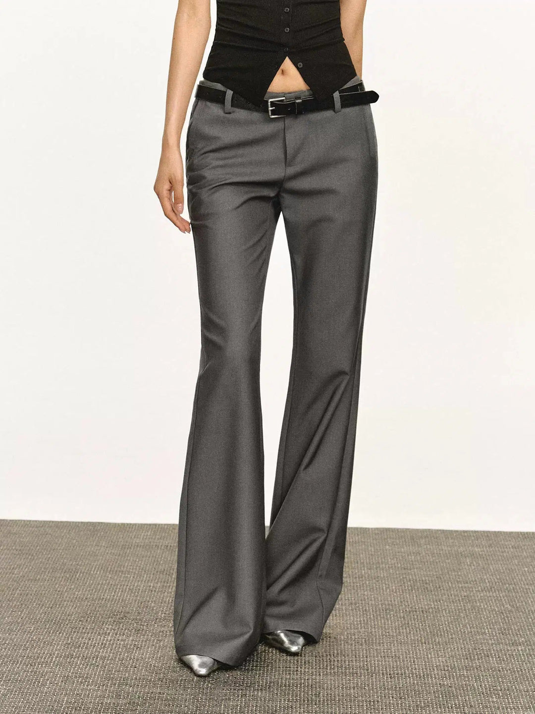 Casual Wide-Leg Pants