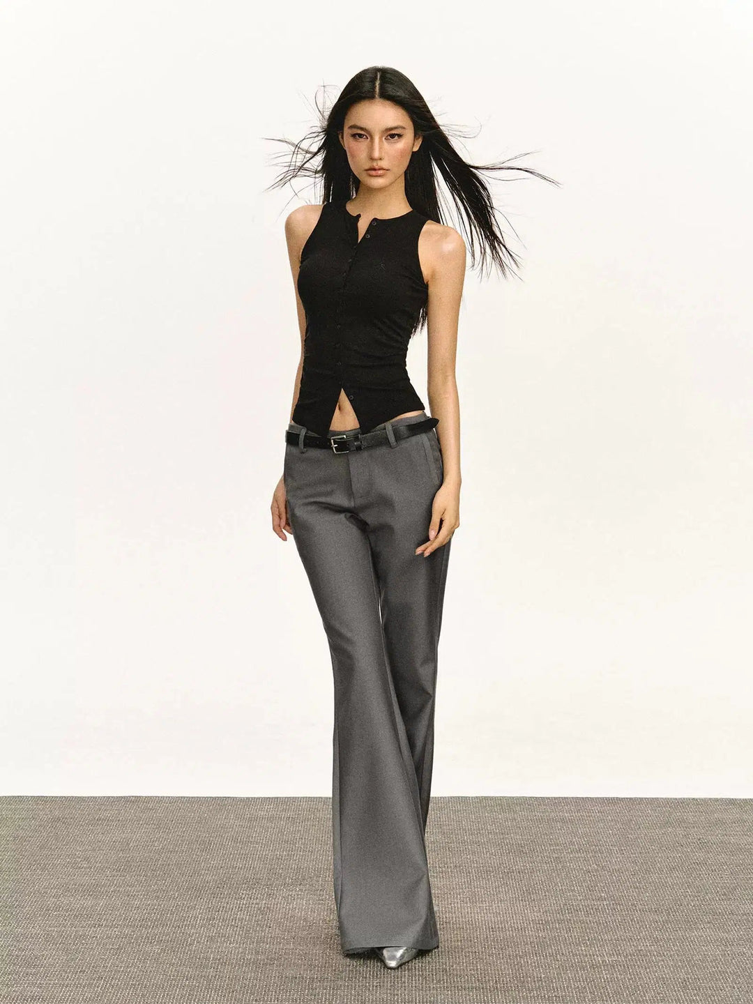 Casual Wide-Leg Pants