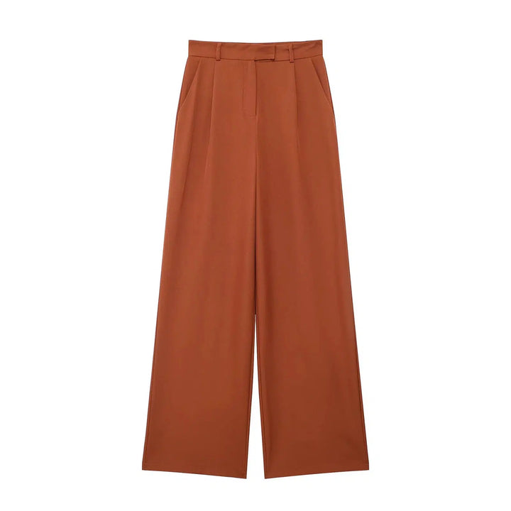 Casual Wide-Leg Pants