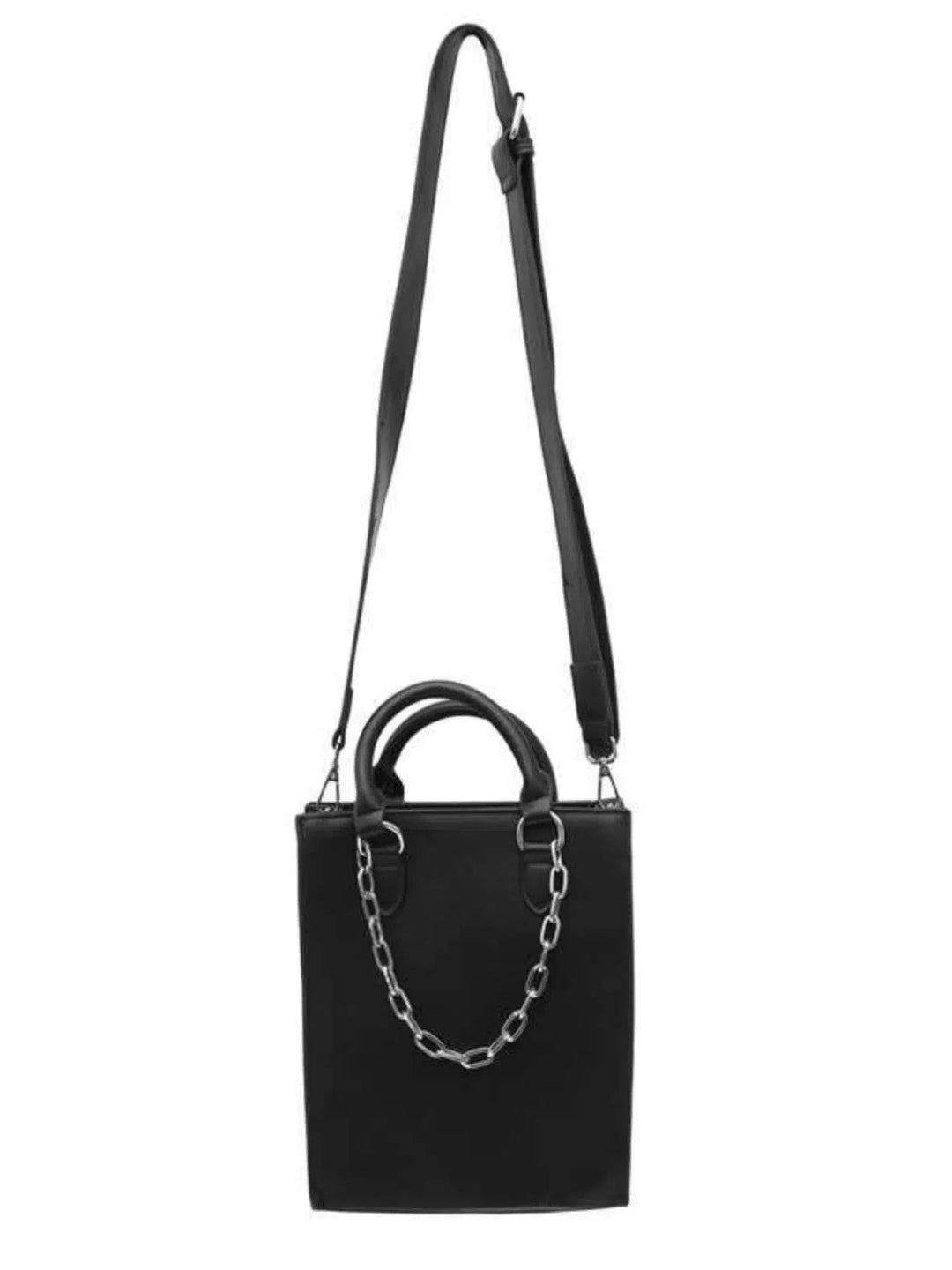 Chain Handle Messenger Bag