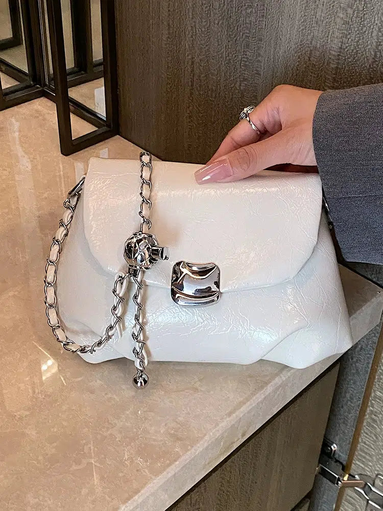 Chain Strap Small Square Bag