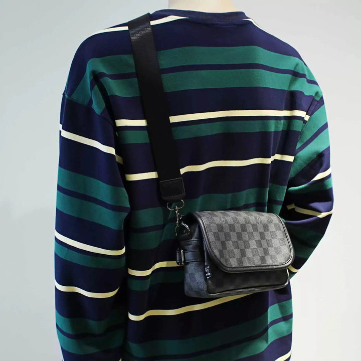 Checkered Crossbody Bag