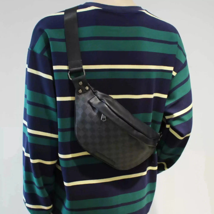 Checkered Crossbody Bag