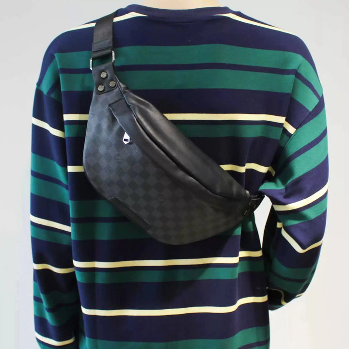 Checkered Crossbody Bag