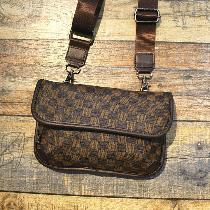 Checkered Crossbody Bag