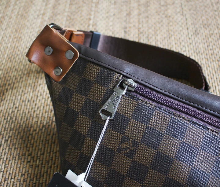 Checkered Crossbody Bag