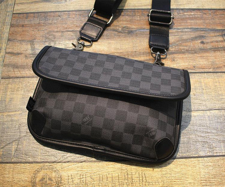 Checkered Crossbody Bag