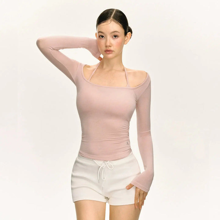 Chest Pads Elastic T-shirt