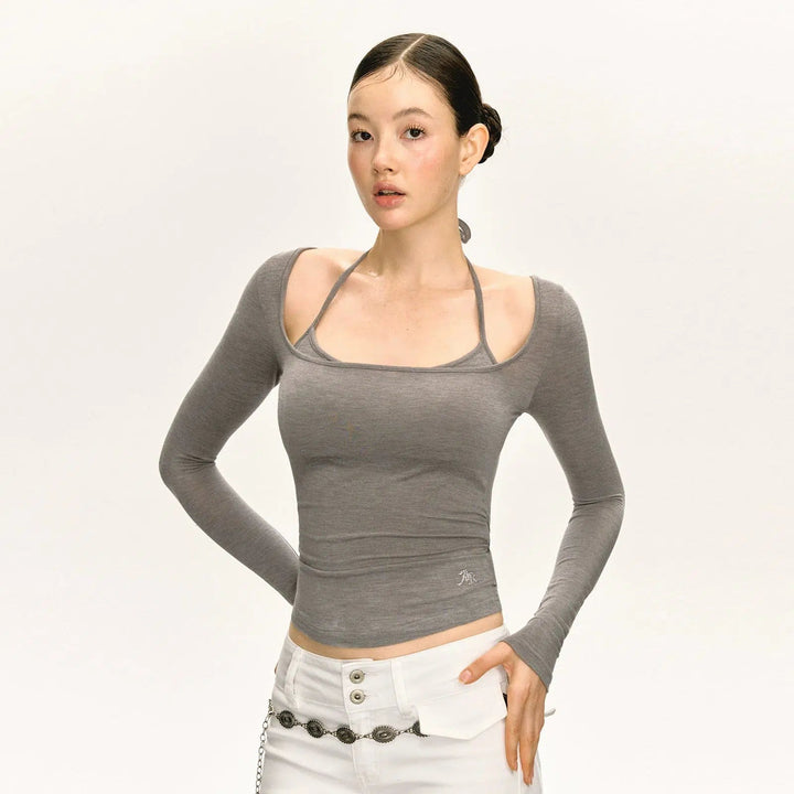 Chest Pads Elastic T-shirt