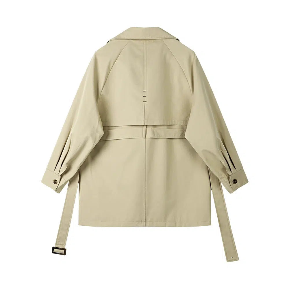 Classic Double-Breasted Trench Coat