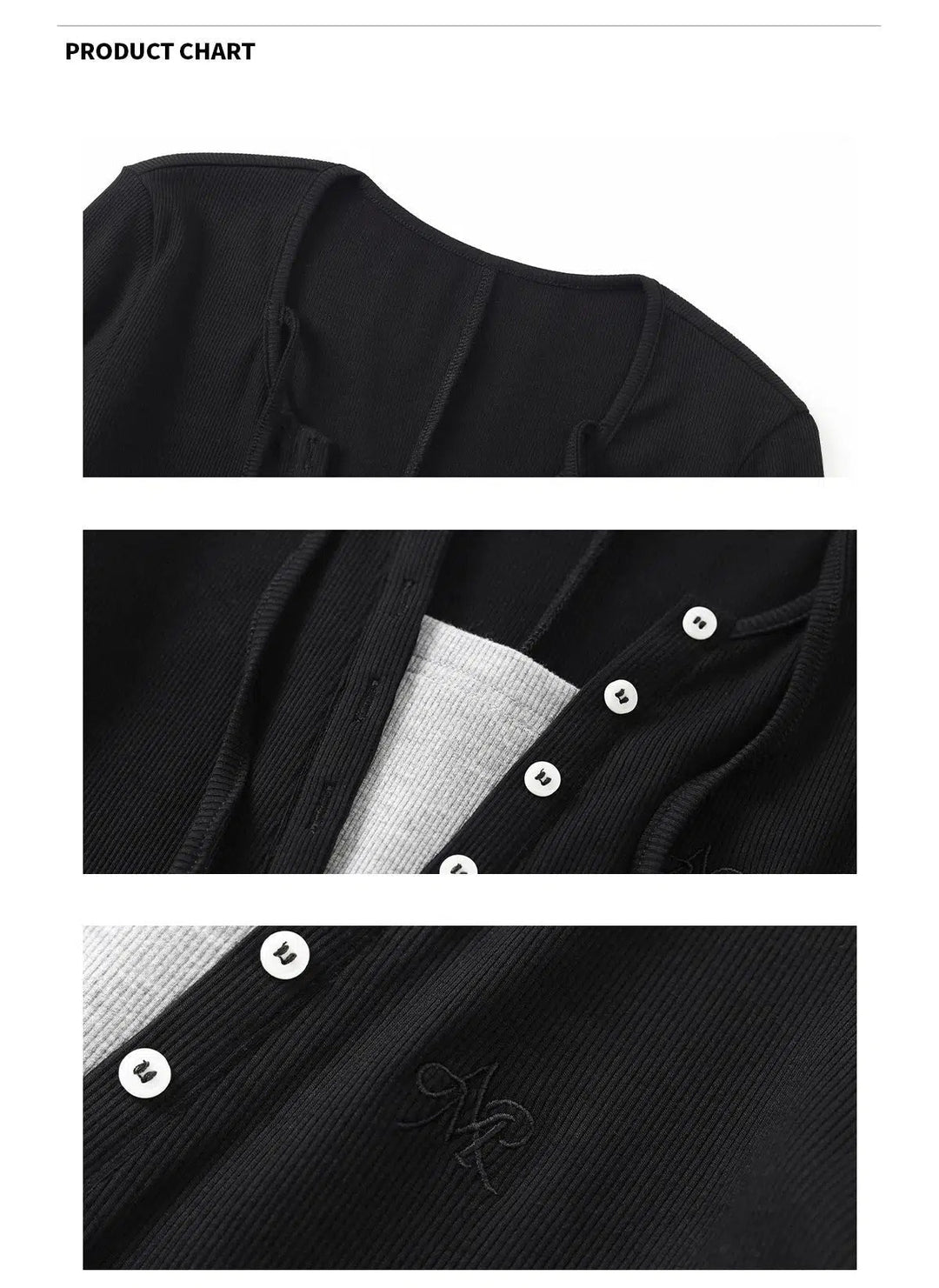 Classic Fitted Button-Up Long Sleeve Pullover