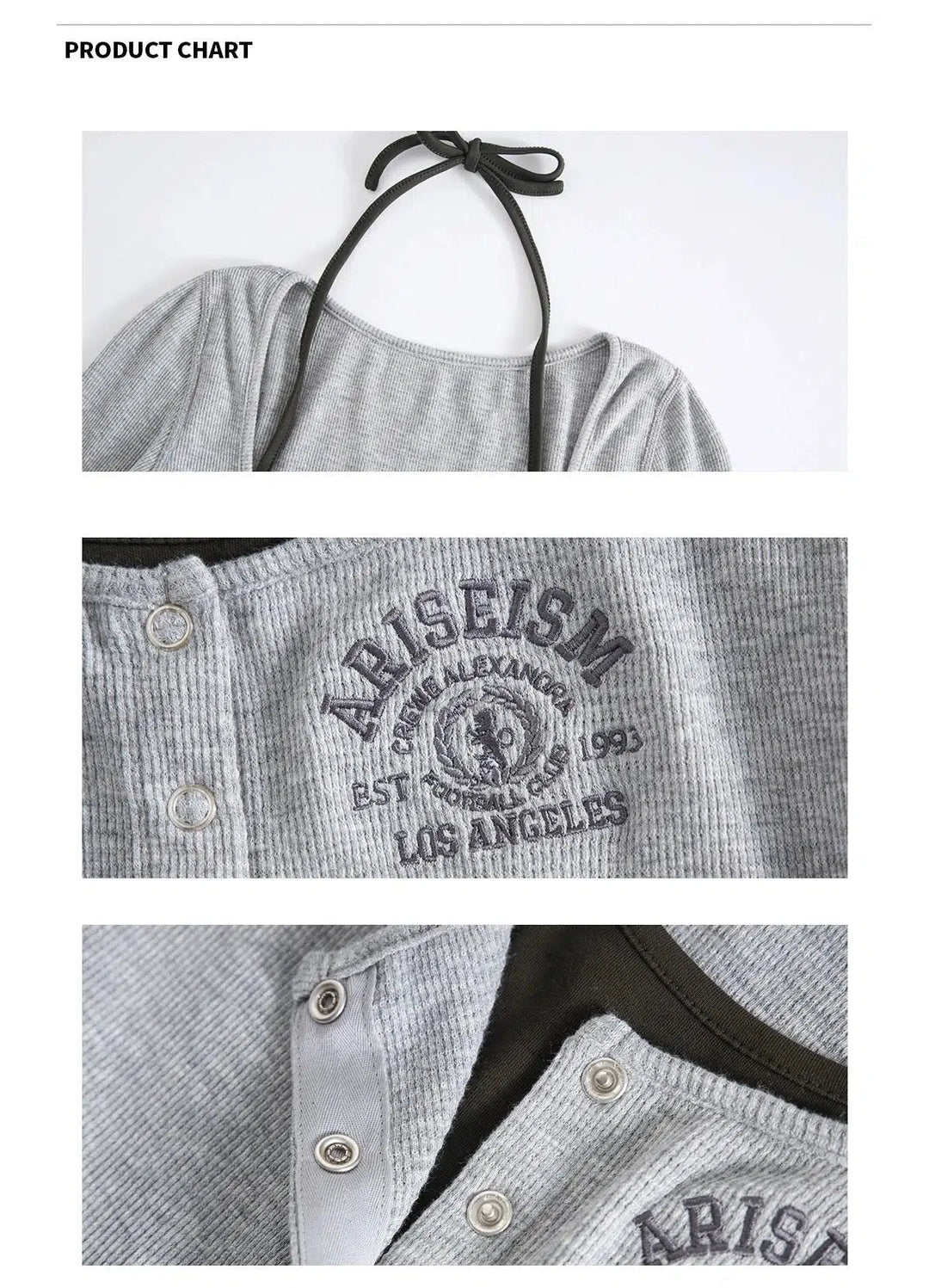 Classic Fitted Long-Sleeve Pullover with Button Detail