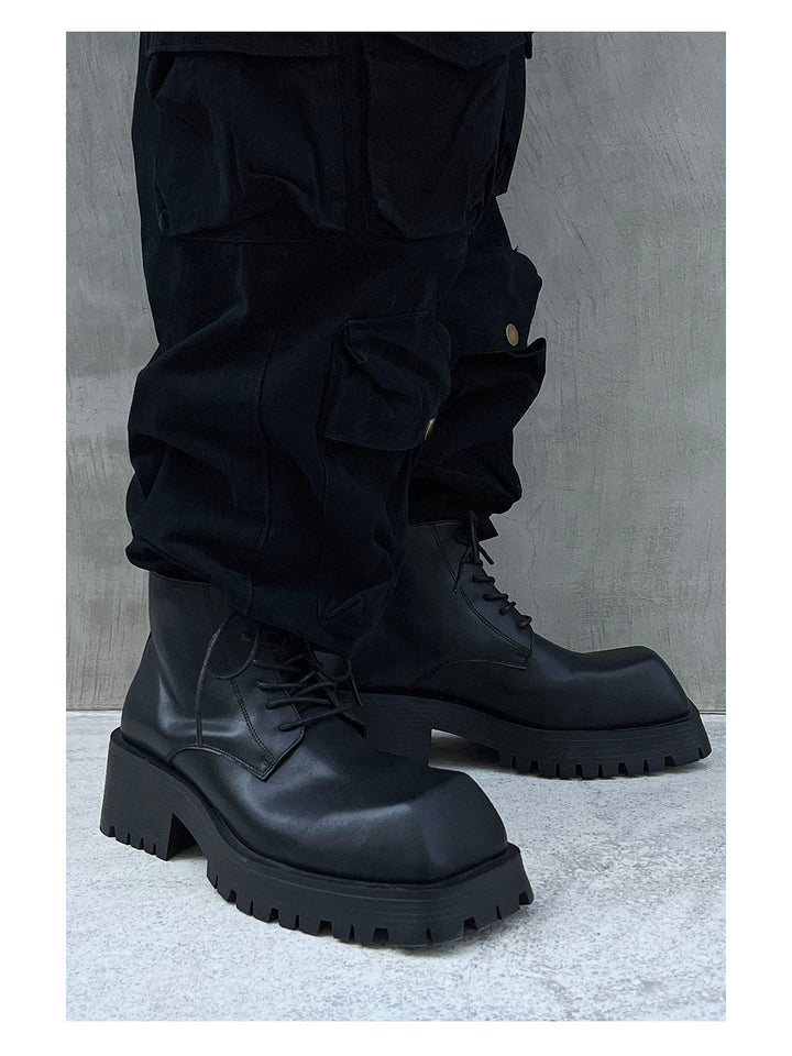 Classic Lace-Up Martin Boots