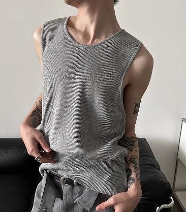 Classic Loose Knit Vest