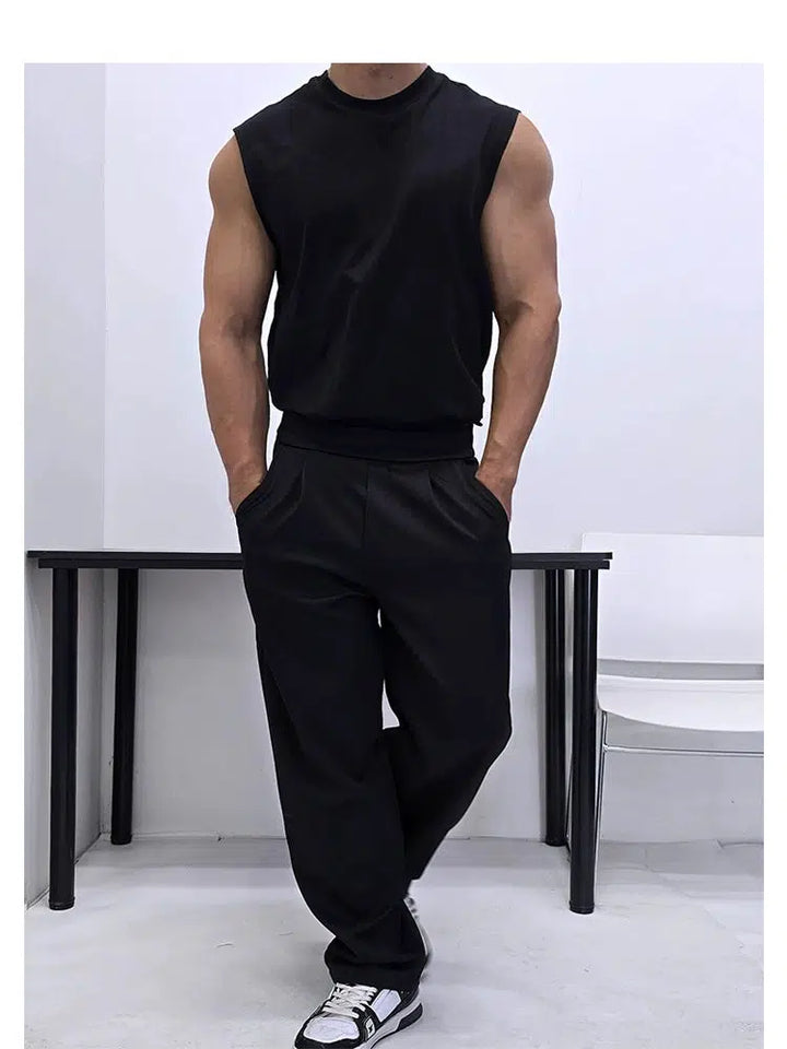 Classic Relaxed-fit Casual Pants