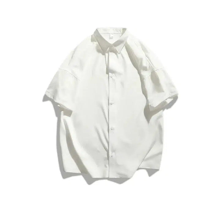 Classic Short Sleeve Button-Up Shirt