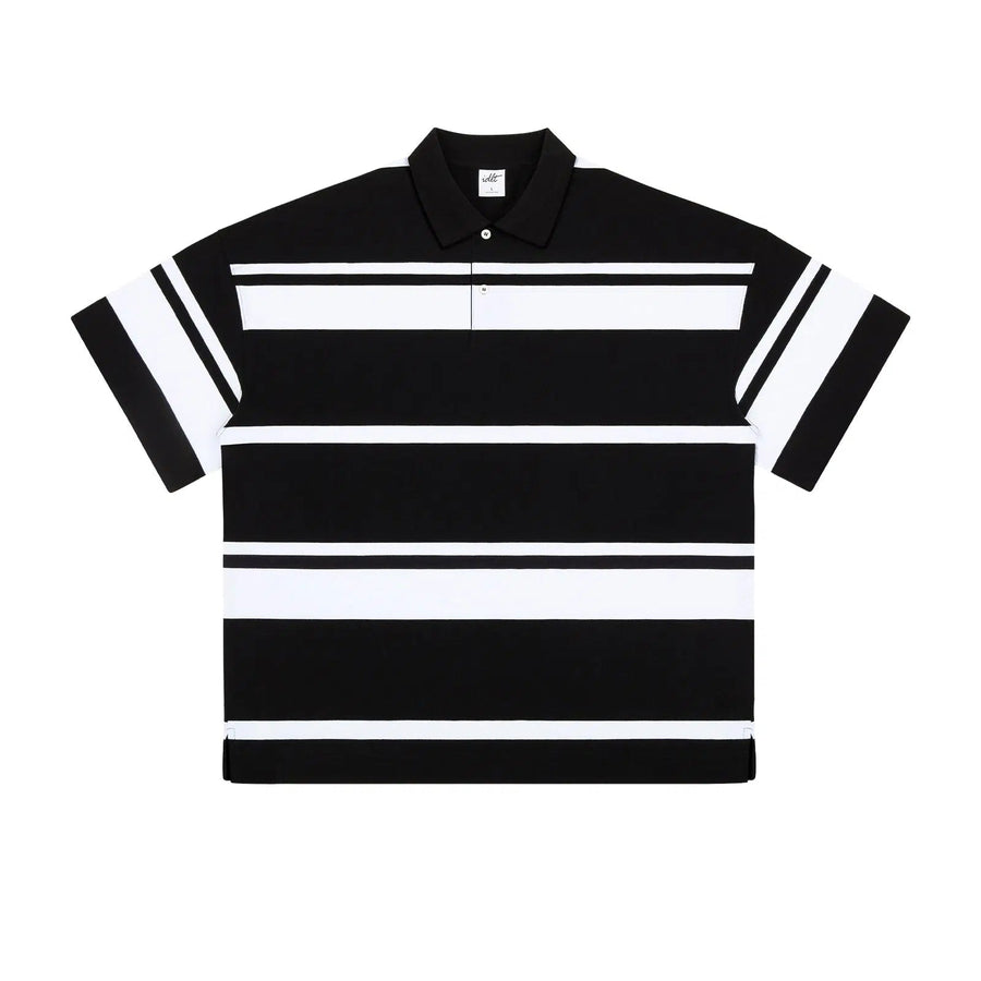 Classic Striped Polo Shirt