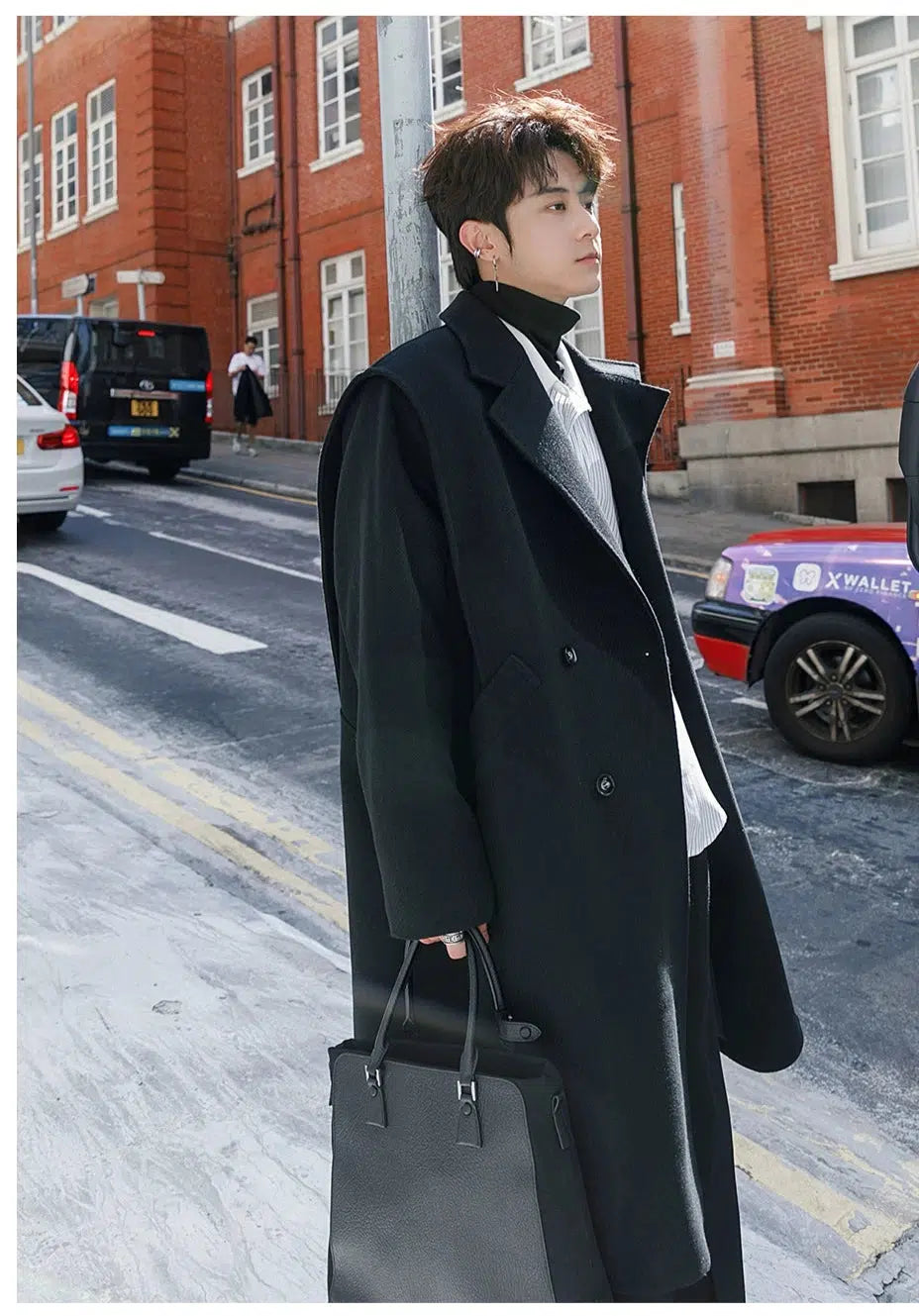 Classic Wool Longline Coat