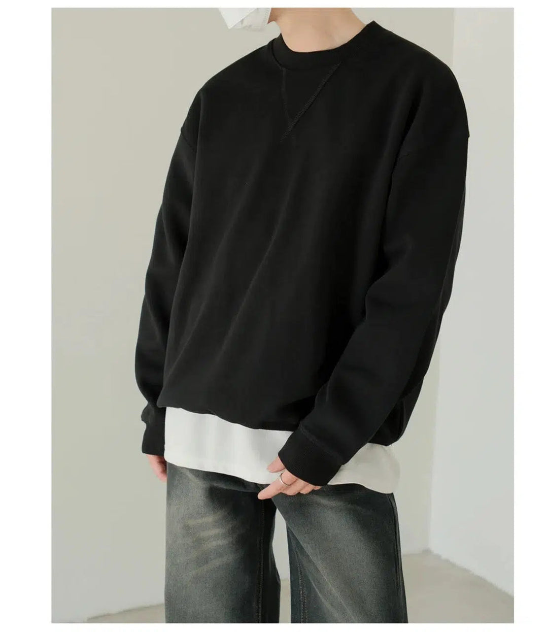 Classic-fit Crewneck Sweatshirt