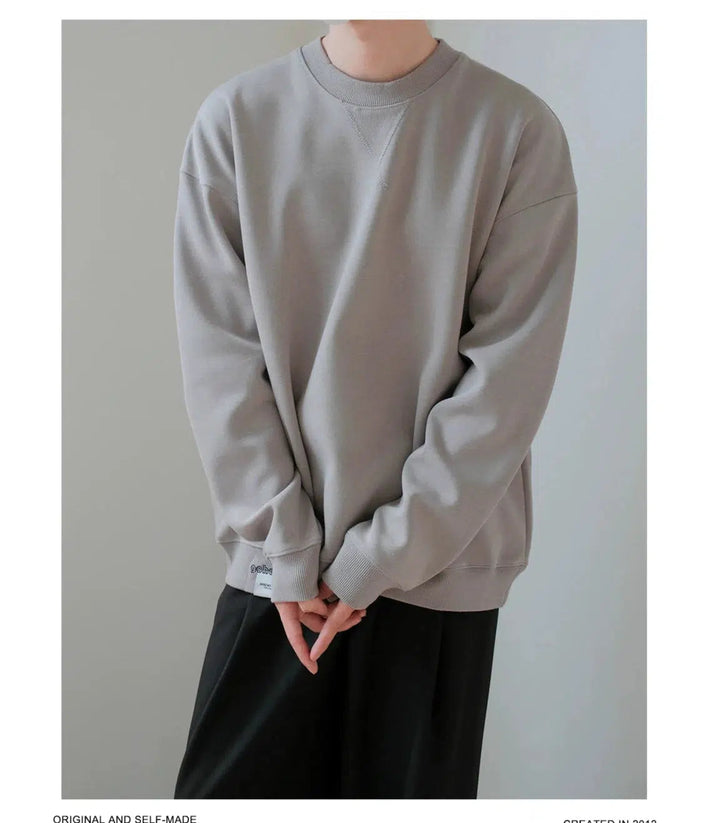 Classic-fit Crewneck Sweatshirt