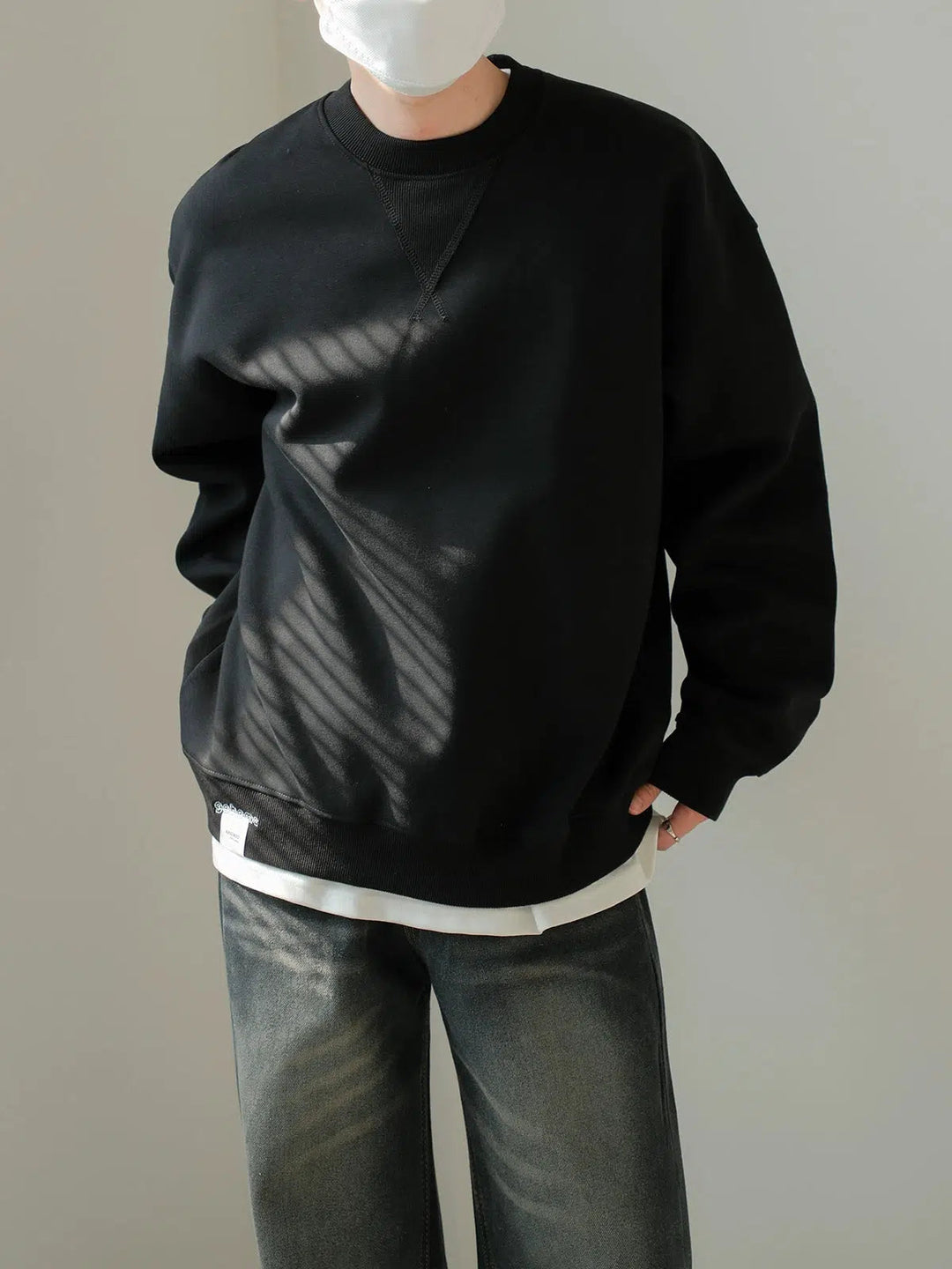 Classic-fit Crewneck Sweatshirt