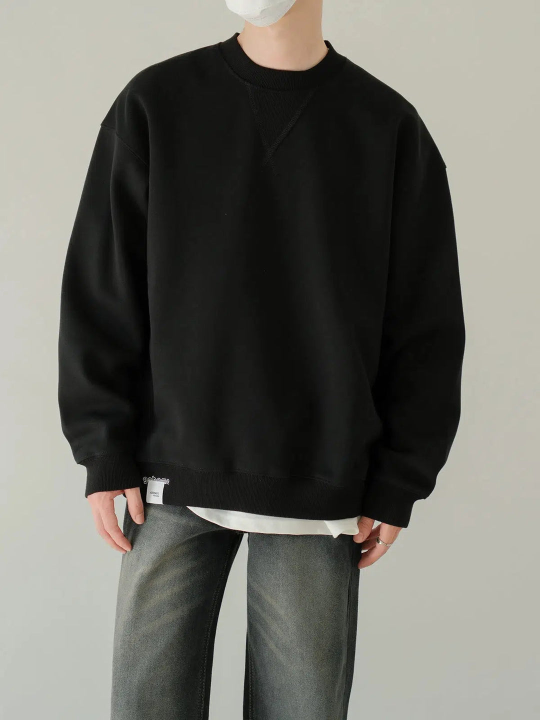 Classic-fit Crewneck Sweatshirt