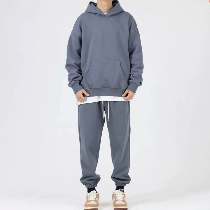 Classic-fit Hoodie with Front Pocket