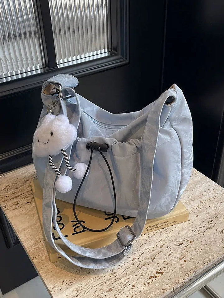 Cloud Keychain Casual Shoulder Bag