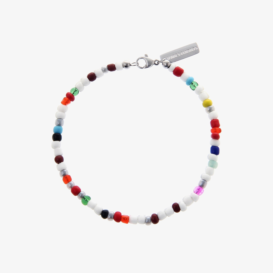 Colorful Acrylic Beaded Bracelet