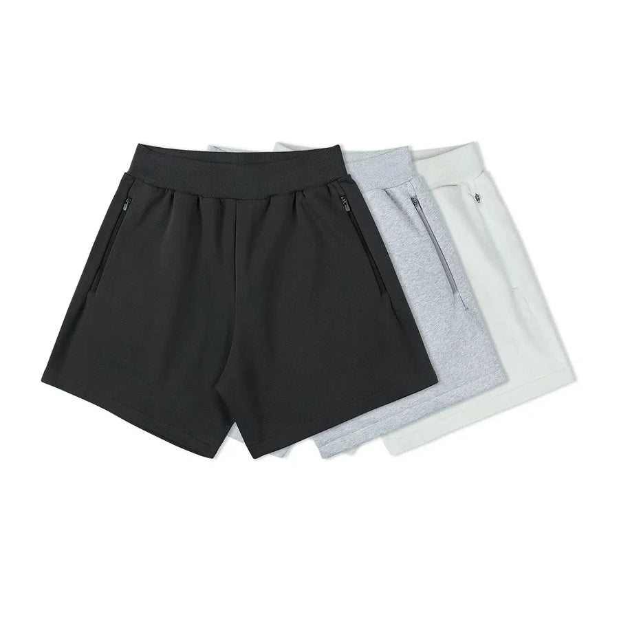 Comfort Stretch Zipper Pocket Shorts