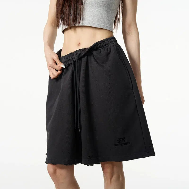 Comfortable Drawstring-Waist Shorts