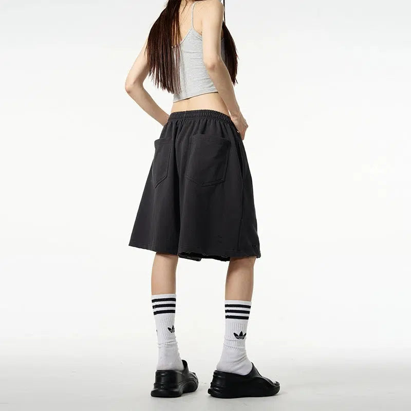 Comfortable Drawstring-Waist Shorts