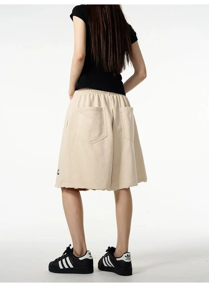 Comfortable Drawstring-Waist Shorts