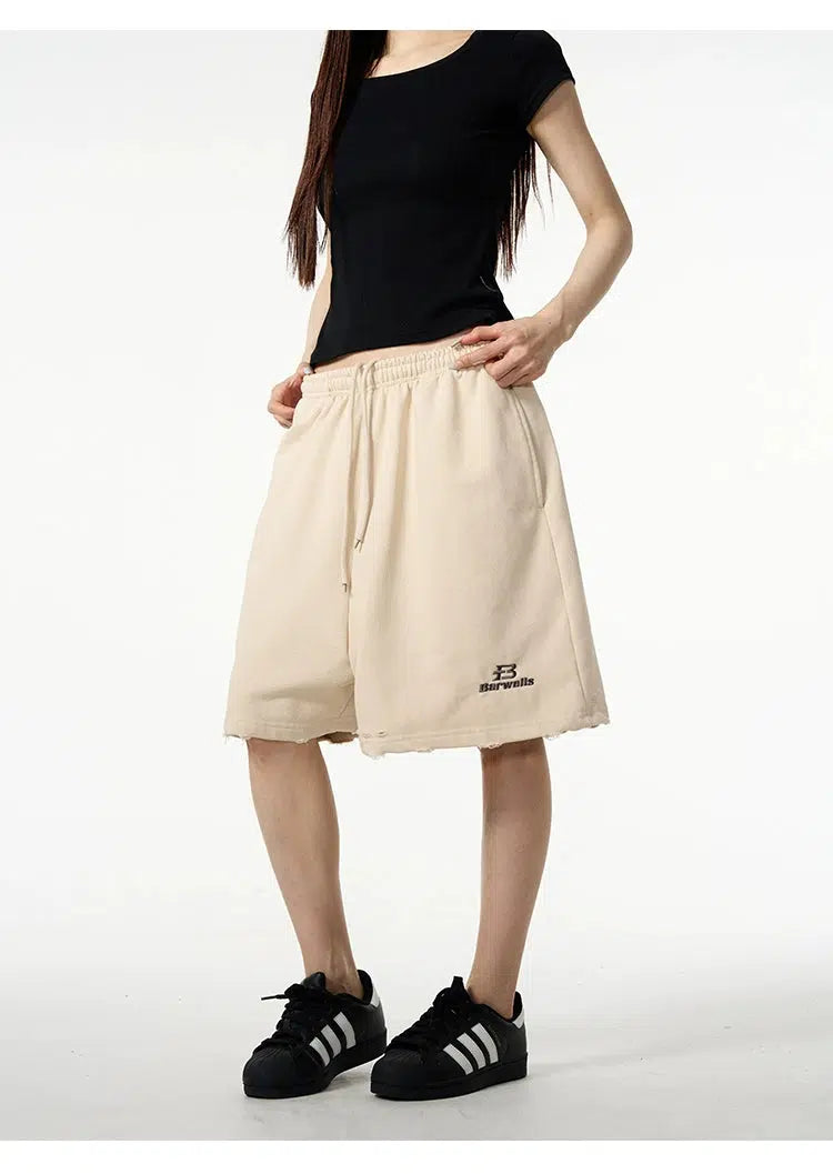 Comfortable Drawstring-Waist Shorts