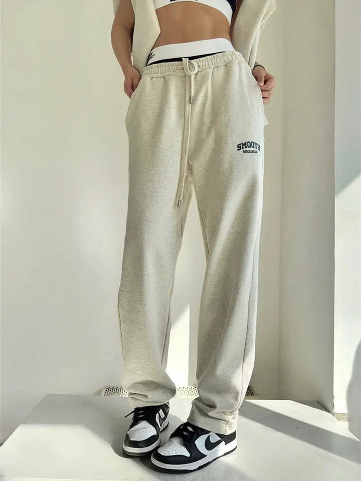 Comfy Athletic Sweatshirt and Pants Set