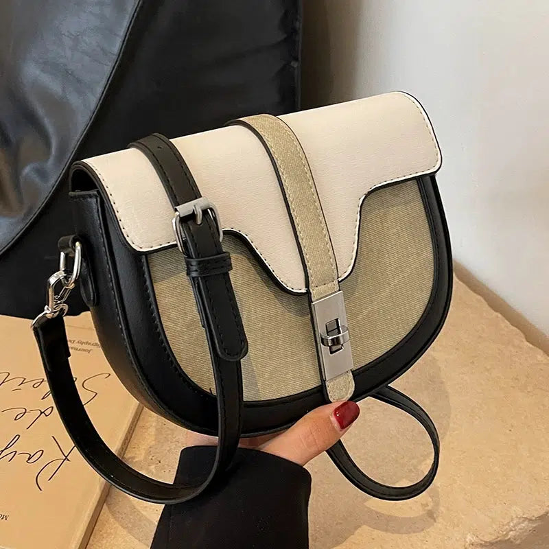 Compact Flap Crossbody Bag