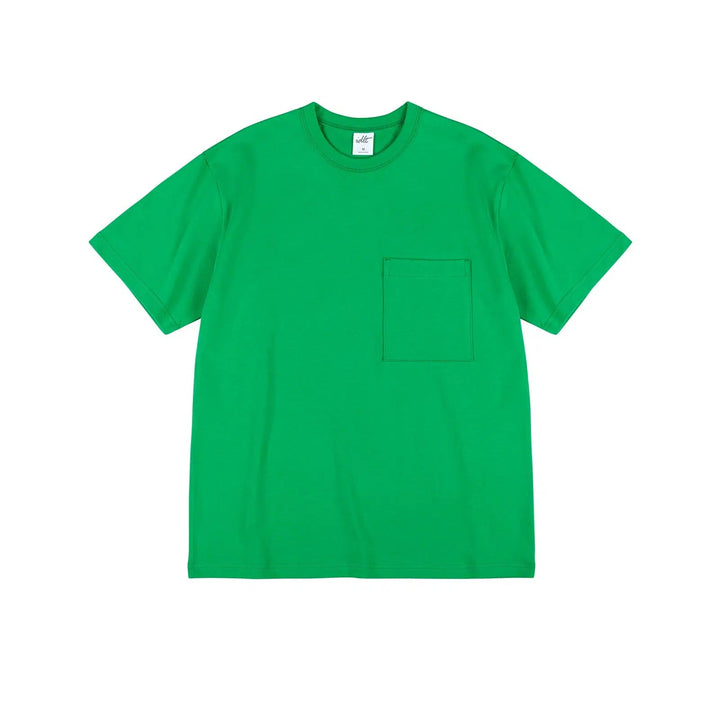 Contrast Line Pocket T-shirt