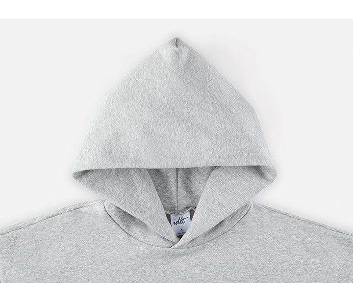 Cotton Basic Drop Shoulder Hoodies