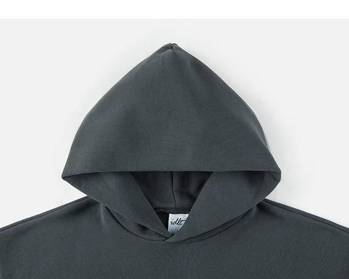 Cotton Basic Drop Shoulder Hoodies