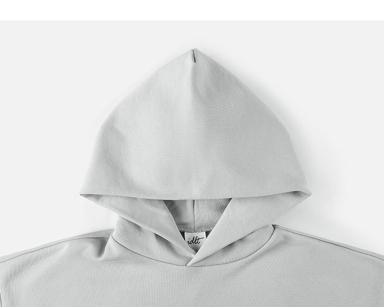 Cotton Basic Drop Shoulder Hoodies