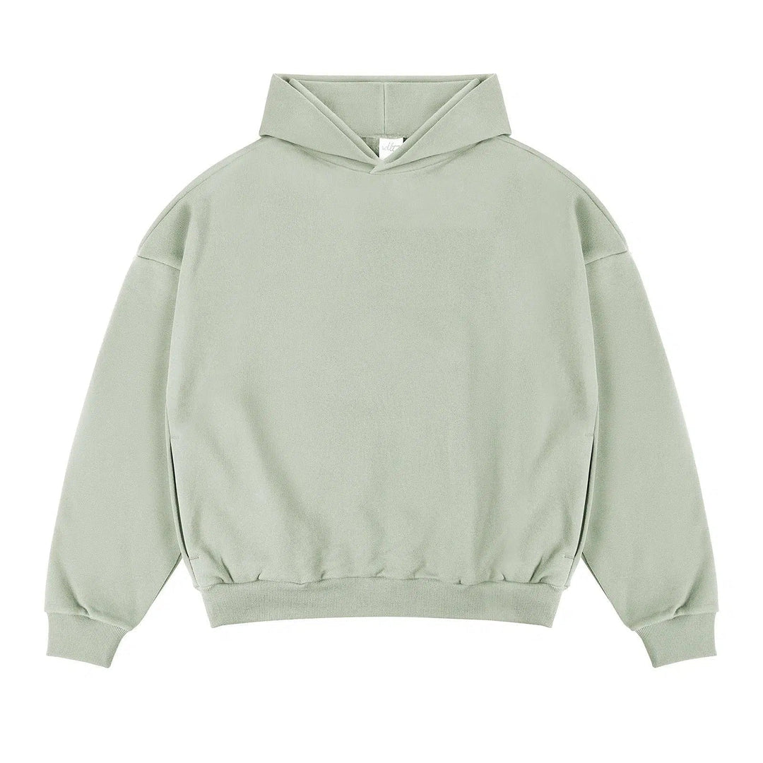 Cotton Basic Drop Shoulder Hoodies