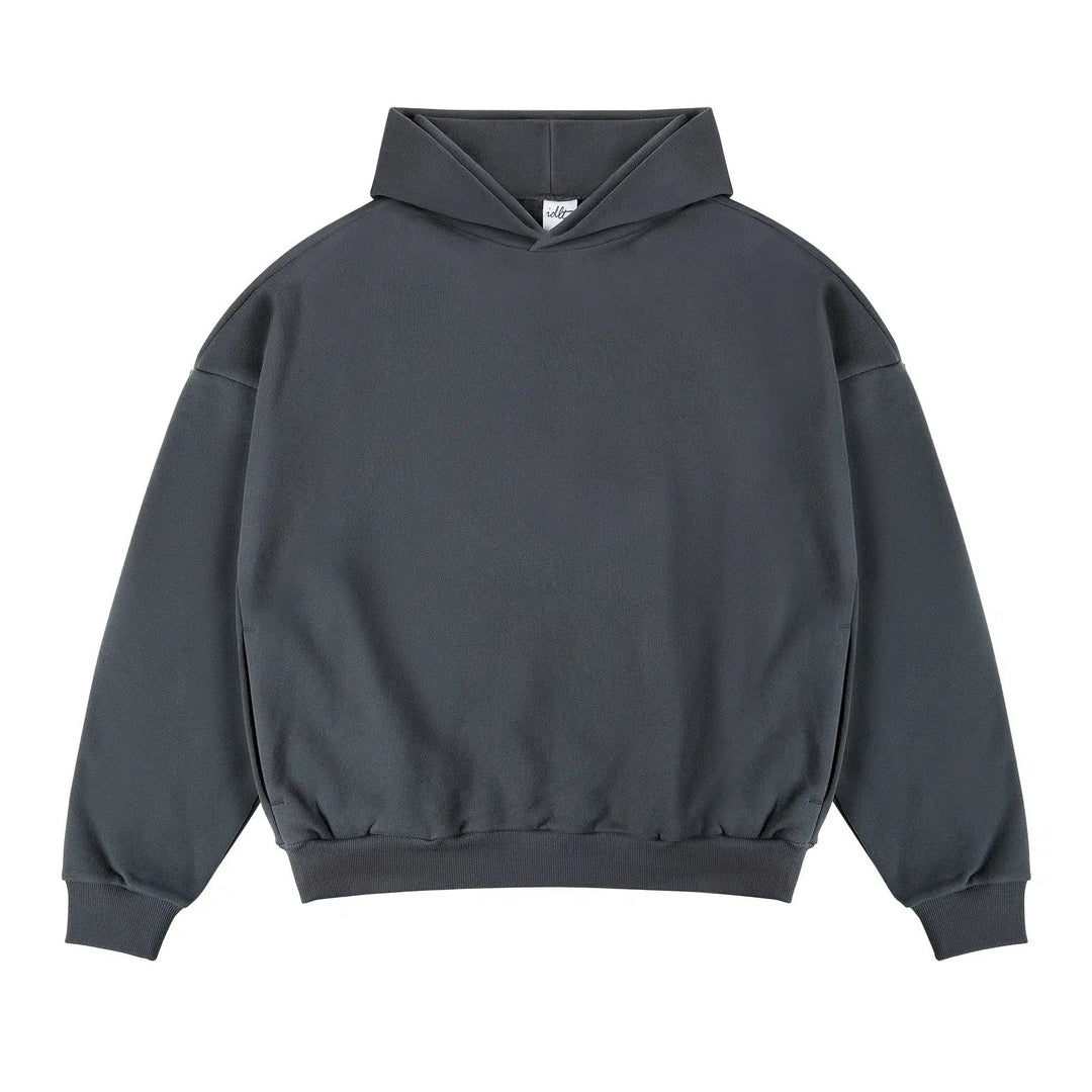 Cotton Basic Drop Shoulder Hoodies