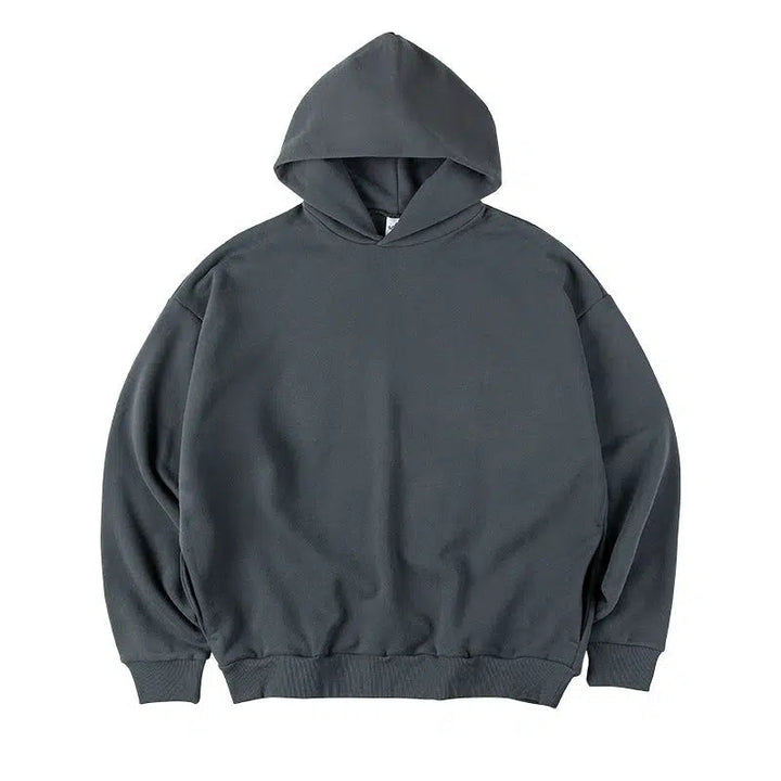 Cotton Basic Drop Shoulder Hoodies