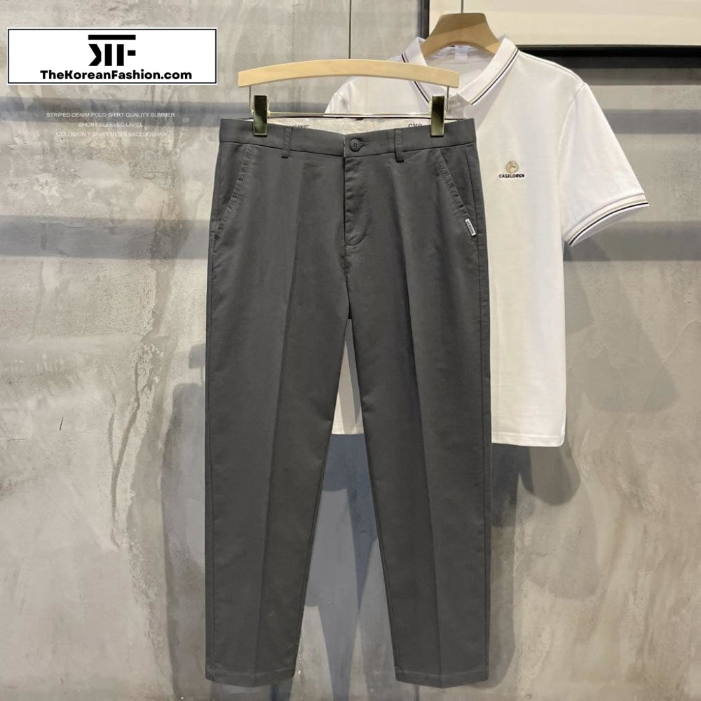 Cotton Drape Silk Pants