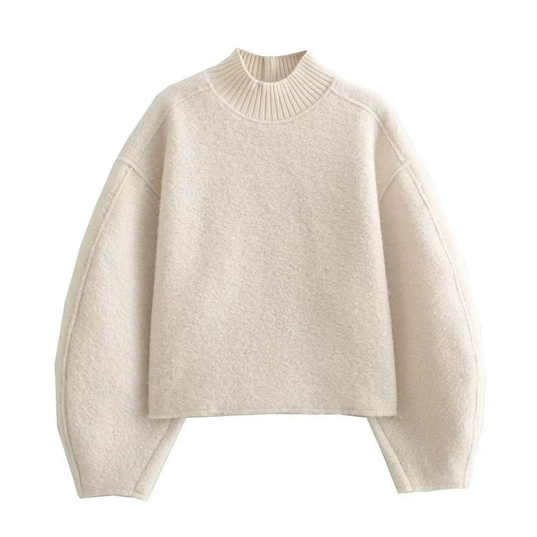 Cozy Fleece Turtleneck Sweatshirt