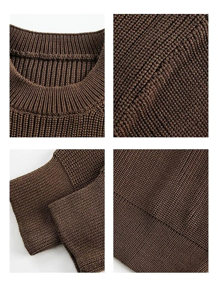 Cozy Ribbed Knit Sweater